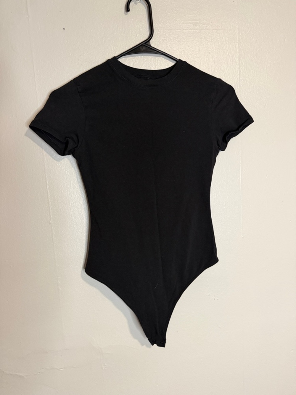 No Boundaries Black Short-Sleeve Bodysuit